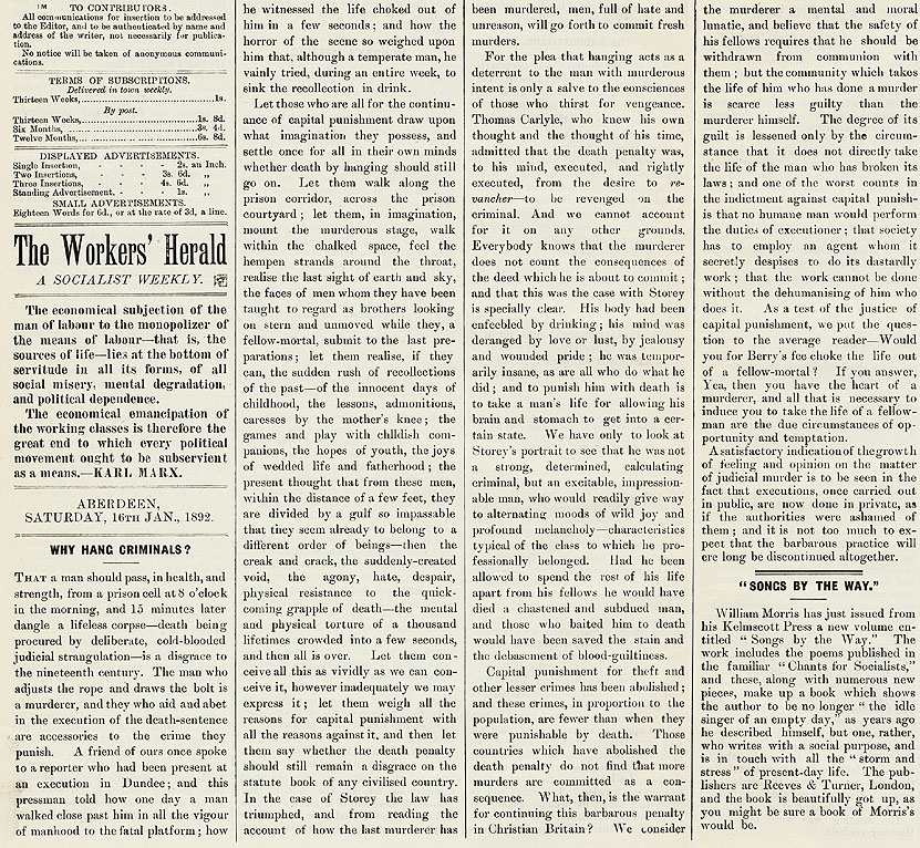 RAD039, Why Hang Criminals?