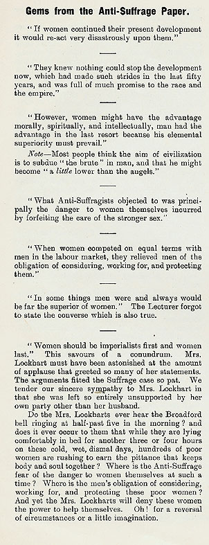 RAD041, Aberdeen Women's Social and Franchise League Magazine