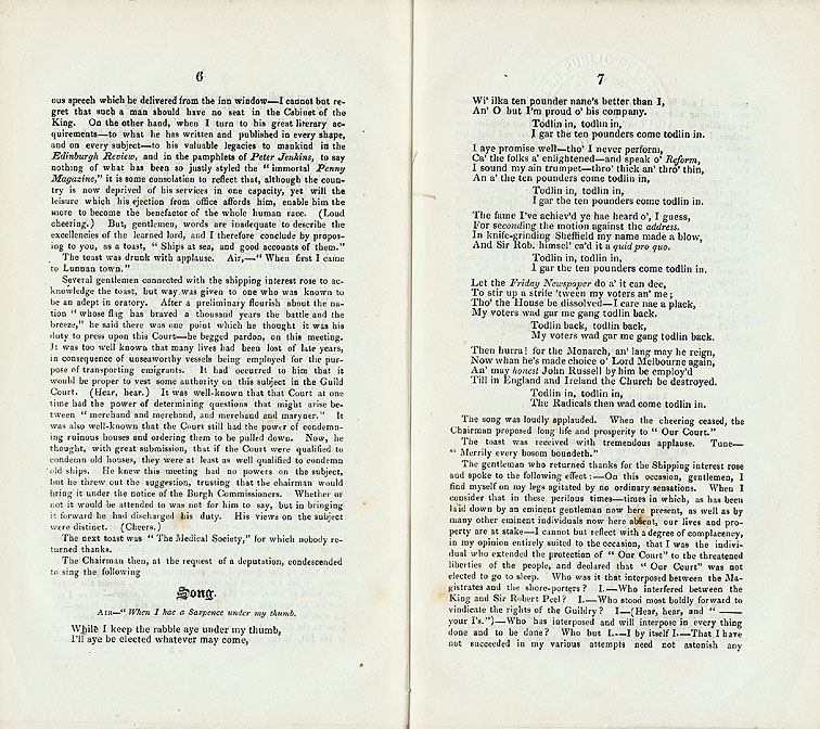 RAD042, Whig-Radical Festival Extraordinary