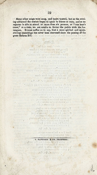 RAD042, Whig-Radical Festival Extraordinary