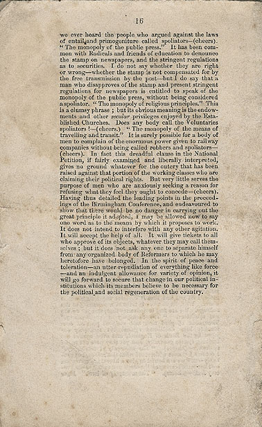 RAD045, Complete Suffrage, speech by James Adam