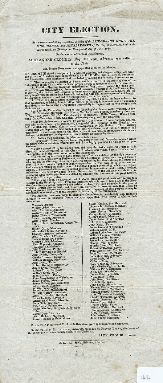 RAD048, City Election