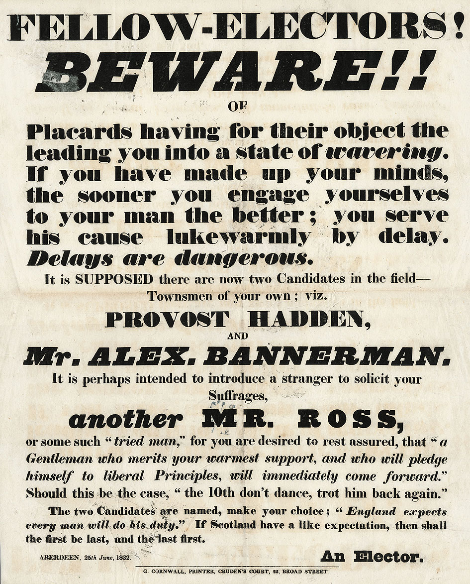 RAD060, Fellow Electors Beware