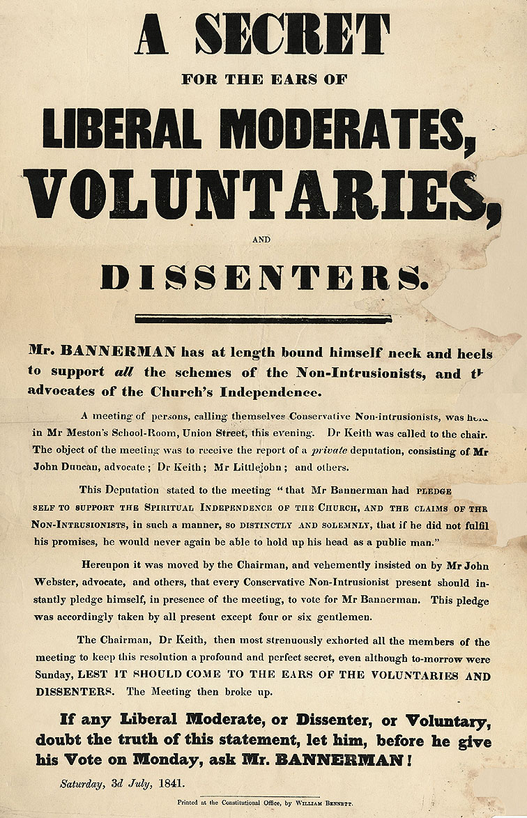 RAD062, A Secret for the Ears of Liberal Moderates, Voluntaries, and Dissenters