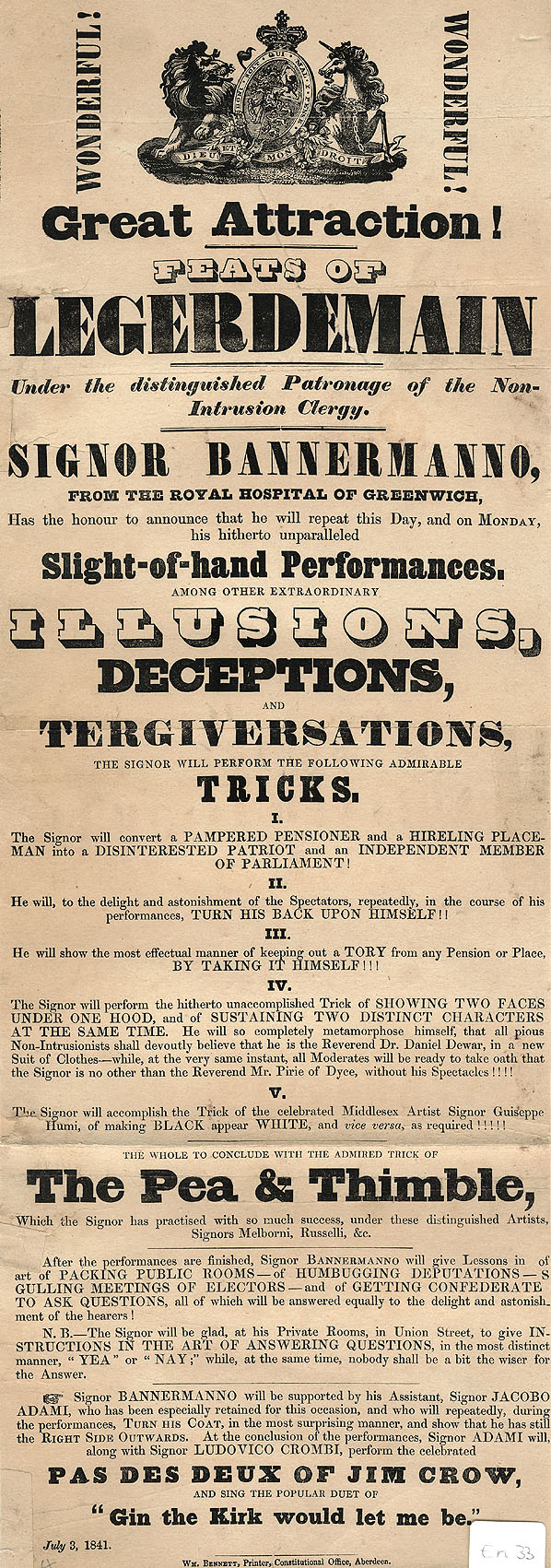 RAD063, Great Attraction Feats of Legerdemain