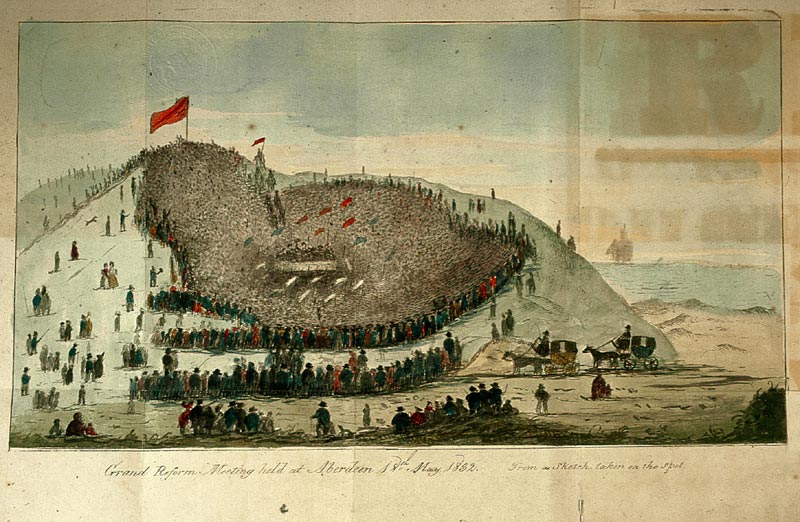RAD065, Grand Reform meeting held at Aberdeen 18th May 1832