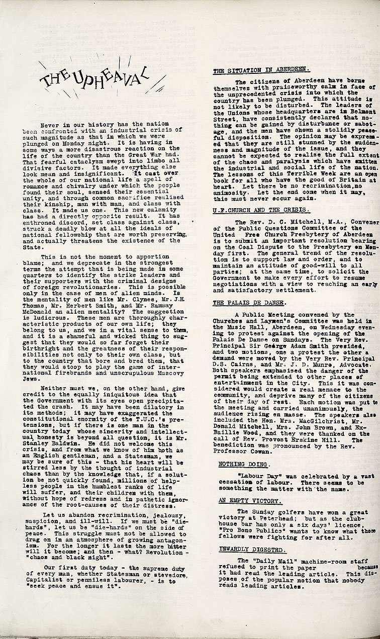 RAD067, The Bon Accord and Northern Pictorial