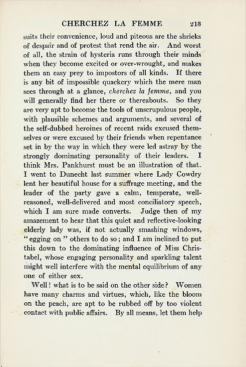RAD075, Cherchez La Femme from The House of Commons From Within