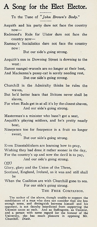 RAD079, Our Opponents from The Unionist Magazine