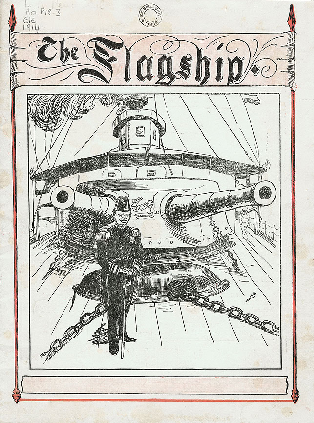 RAD080, Cover page from The Flagship