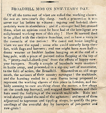 RAD088, Broadhill Mob on New-Year's Day