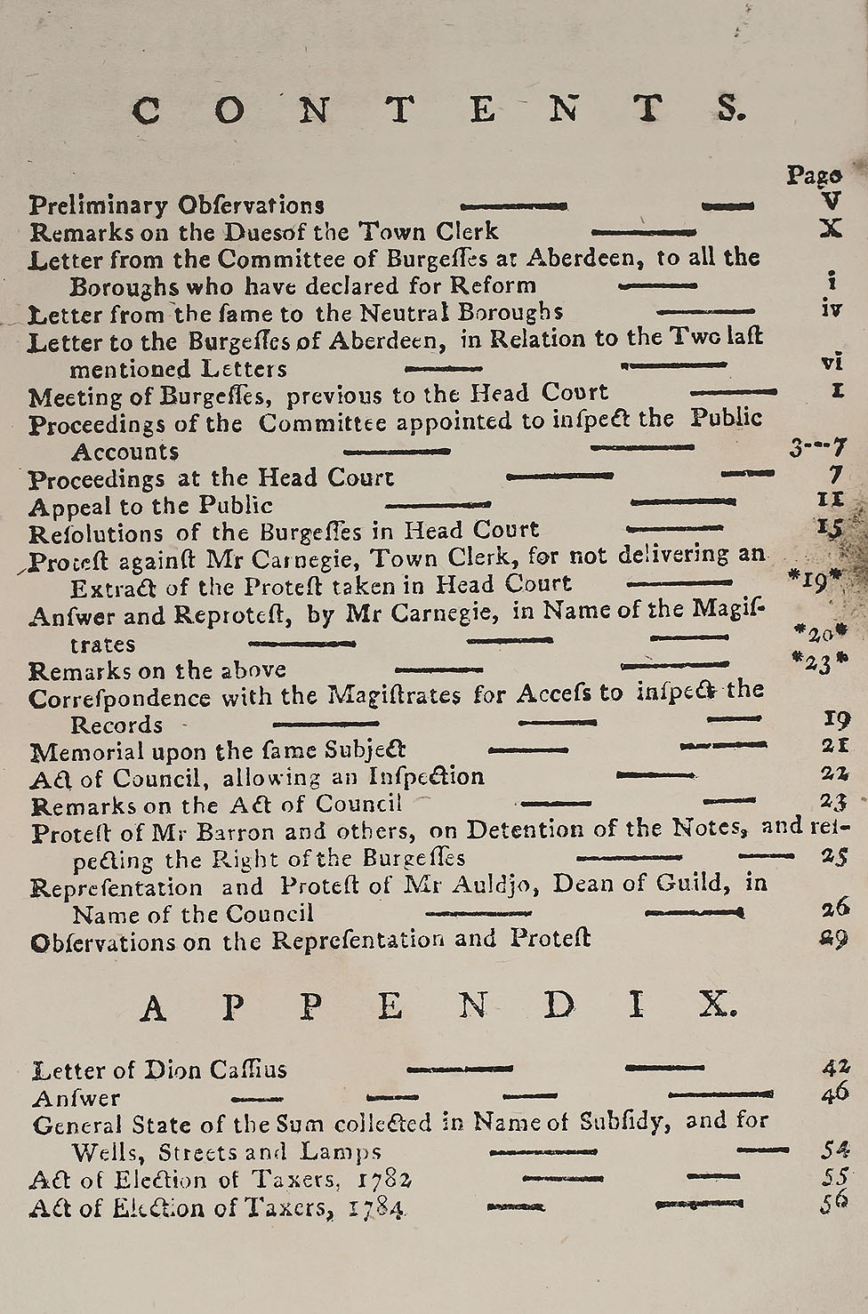 RAD093, Proceedings of the Burgesses of Aberdeen 