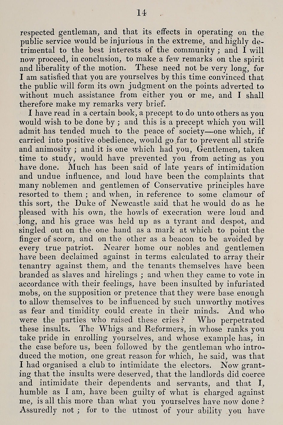 RAD097, Letter from the Town Clerk of Banff to the Provost, Magistrates, and Council of that Burgh