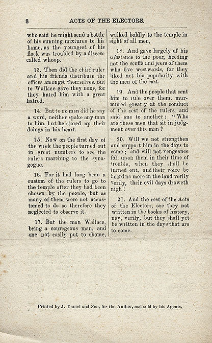 RAD107, The Epistles of the Acts of the Electors