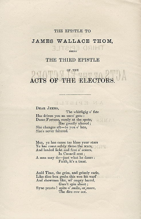 RAD107, The Epistles of the Acts of the Electors