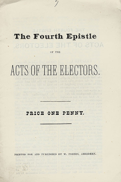 RAD107, The Epistles of the Acts of the Electors