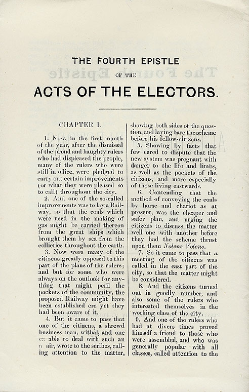RAD107, The Epistles of the Acts of the Electors