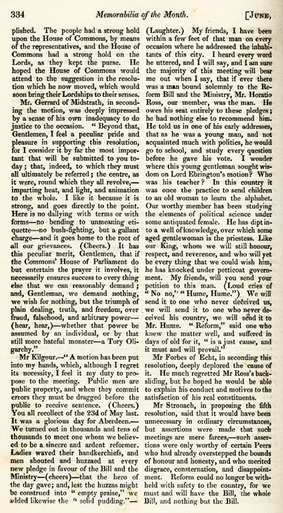 RAD116, Reform Meeting on the Broadhill of the Links