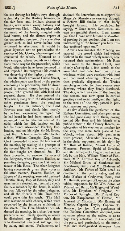 RAD120, County and Burgh elections in 1831