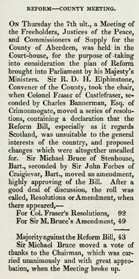 RAD121, Reform County Meeting