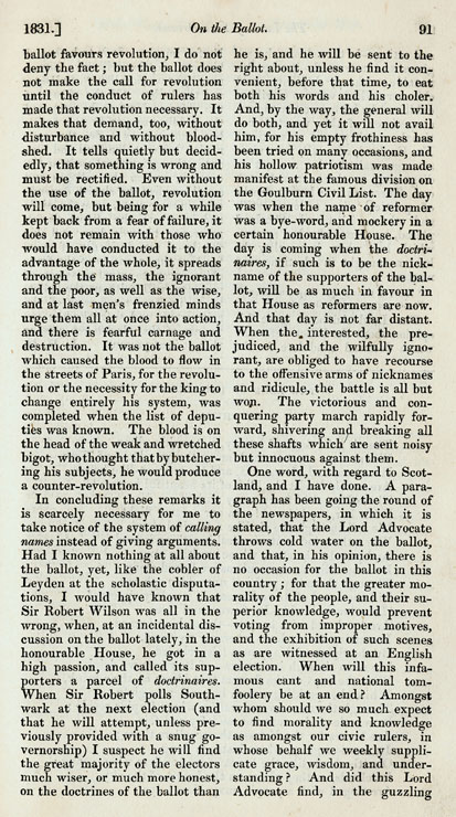 RAD123, On the Ballot