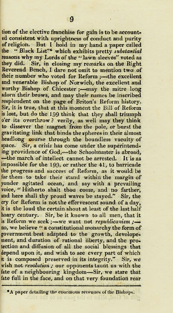 RAD125, The Speech of John Davidson, Writer in Aberdeen, intended to be delivered by him at the Great Reform Meeting held on the Broad-Hill of the Links