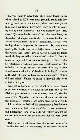 RAD126, Letter to Freeholders, Justices of Peace and Commissioners of Supply for the County of Aberdeen, on the Constitution of their late meeting, their speeches and resolutions. By a Most Notorious Demagogue