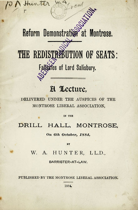 RAD133, Reform Demonstration at Montrose