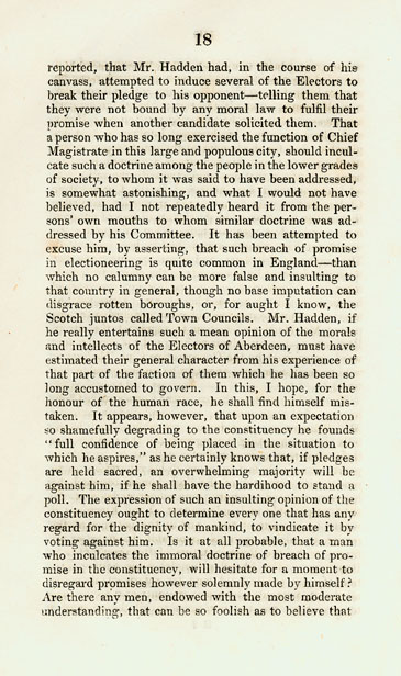 RAD134, A Word in Season to the Electors of the County and City of Aberdeen