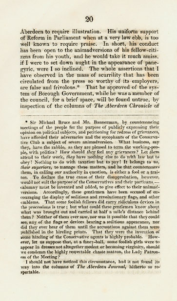 RAD134, A Word in Season to the Electors of the County and City of Aberdeen