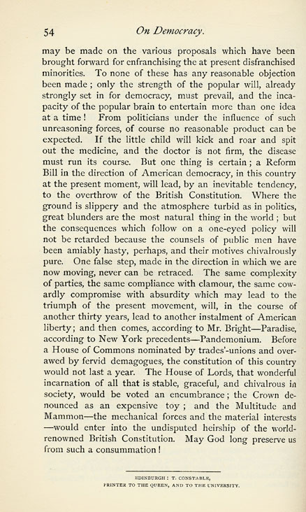 RAD136, On Democracy