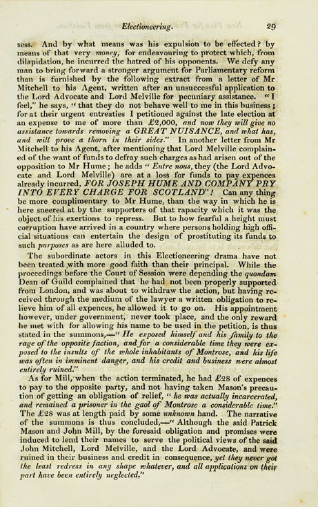 RAD137, Electioneering 