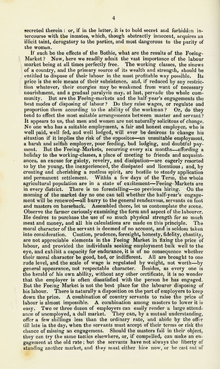 RAD139, Remarks on the Bothie System and Feeing Markets