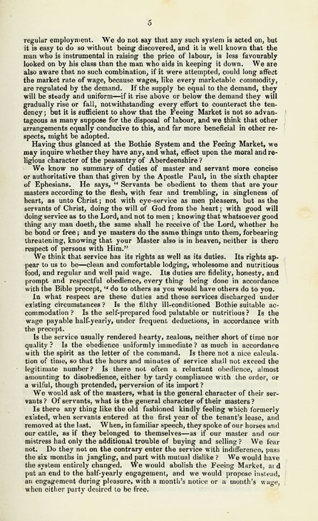 RAD139, Remarks on the Bothie System and Feeing Markets