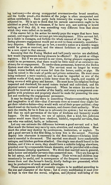 RAD139, Remarks on the Bothie System and Feeing Markets