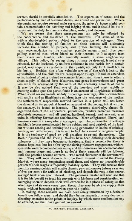 RAD139, Remarks on the Bothie System and Feeing Markets