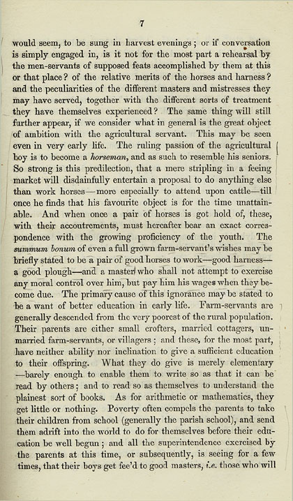 RAD141, Essay on the condition of the agricultural population, and the best means of ameliorating their state morally and socially