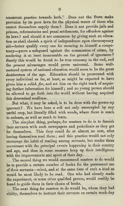 RAD141, Essay on the condition of the agricultural population, and the best means of ameliorating their state morally and socially