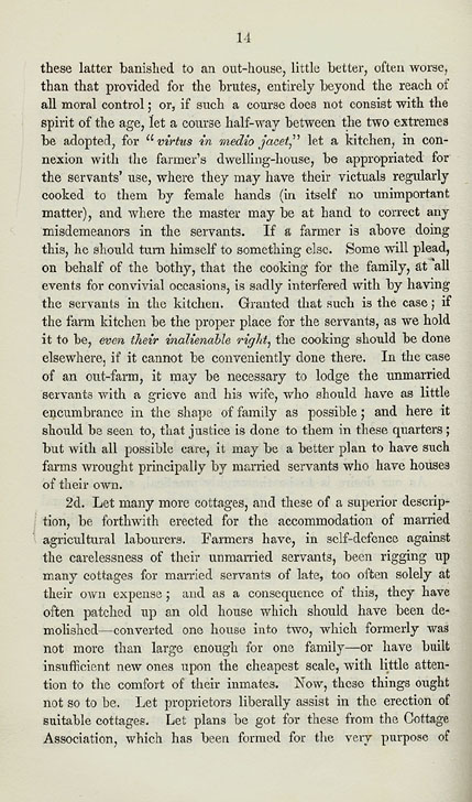 RAD141, Essay on the condition of the agricultural population, and the best means of ameliorating their state morally and socially