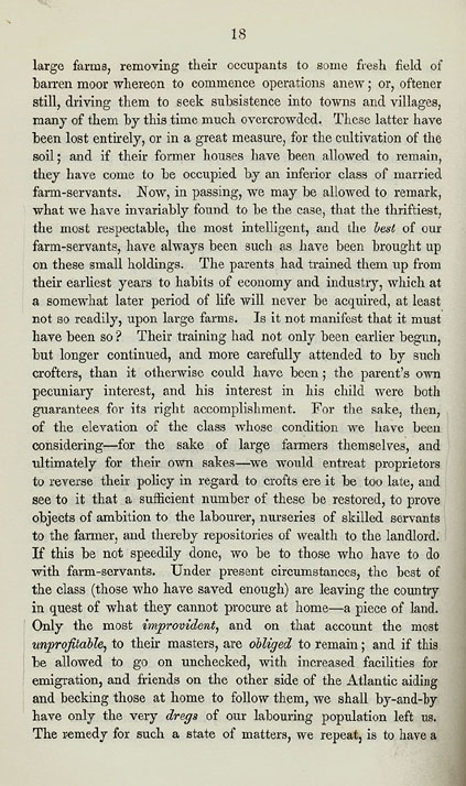 RAD141, Essay on the condition of the agricultural population, and the best means of ameliorating their state morally and socially