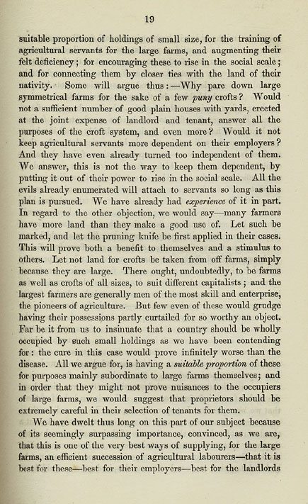 RAD141, Essay on the condition of the agricultural population, and the best means of ameliorating their state morally and socially