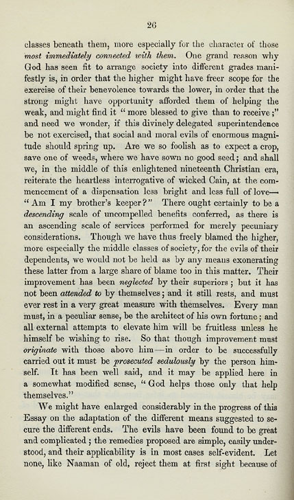 RAD141, Essay on the condition of the agricultural population, and the best means of ameliorating their state morally and socially