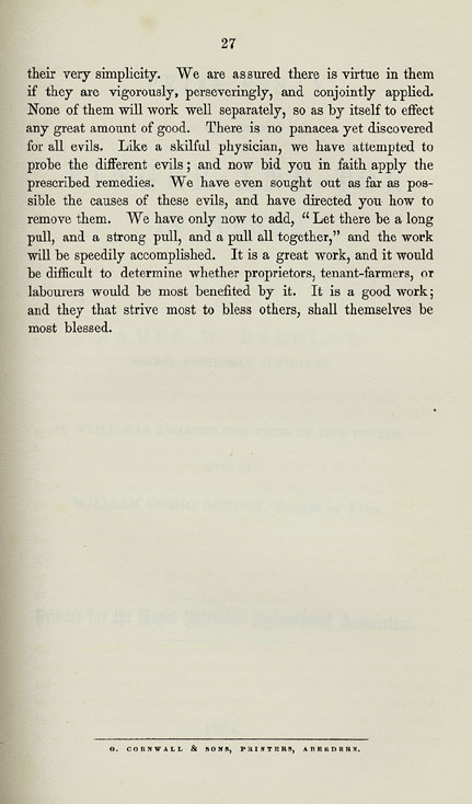 RAD141, Essay on the condition of the agricultural population, and the best means of ameliorating their state morally and socially