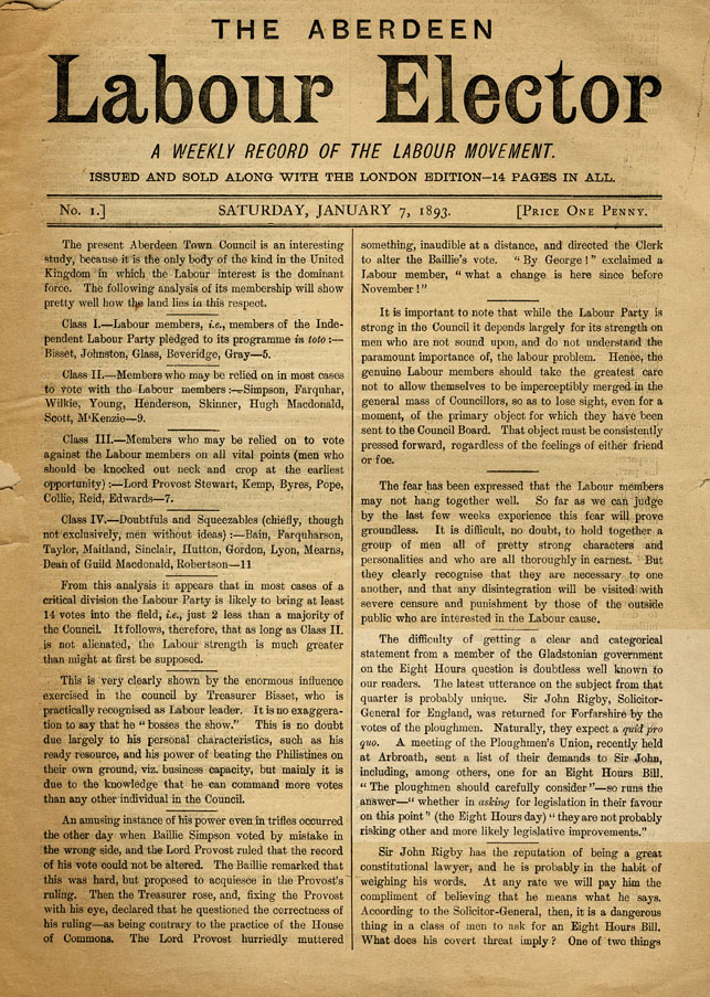 RAD142, The Aberdeen Labour Elector