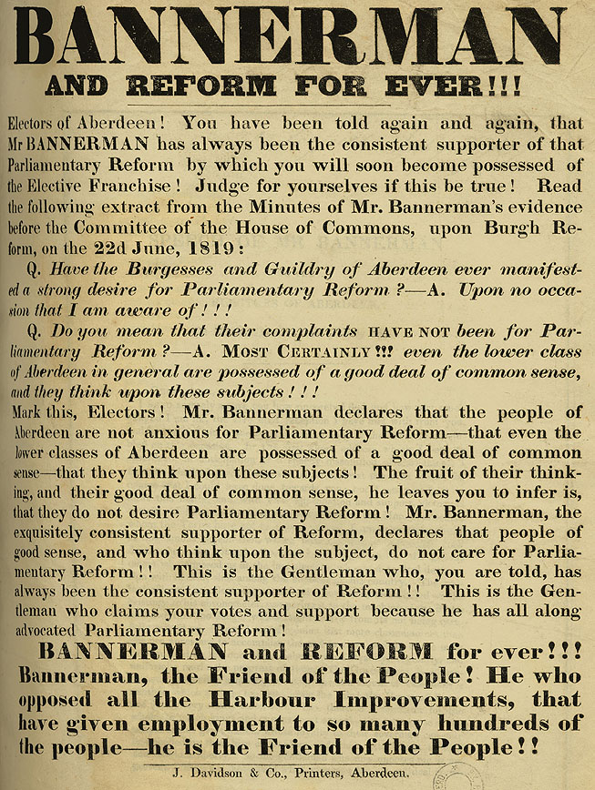 RAD151, Bannerman and Reform for Ever