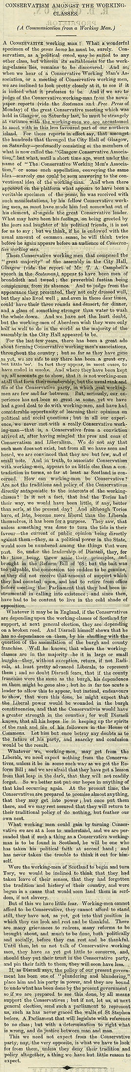 RAD156, The Working-Man's Newspaper