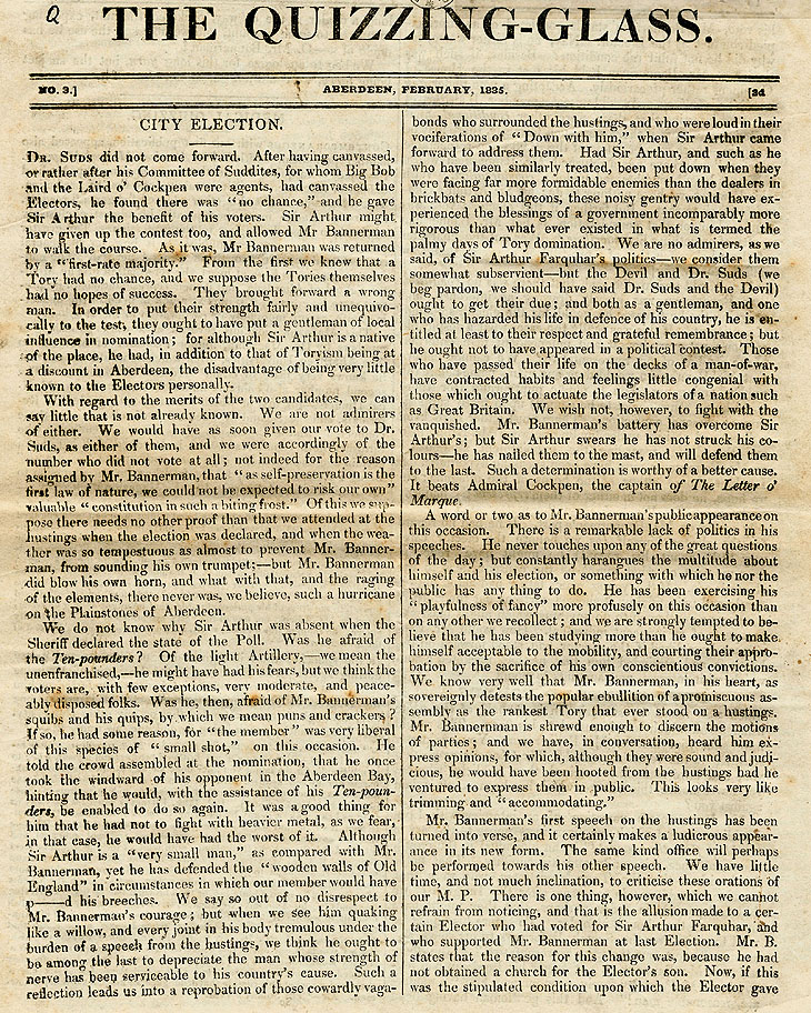 RAD158, The Quizzing Glass