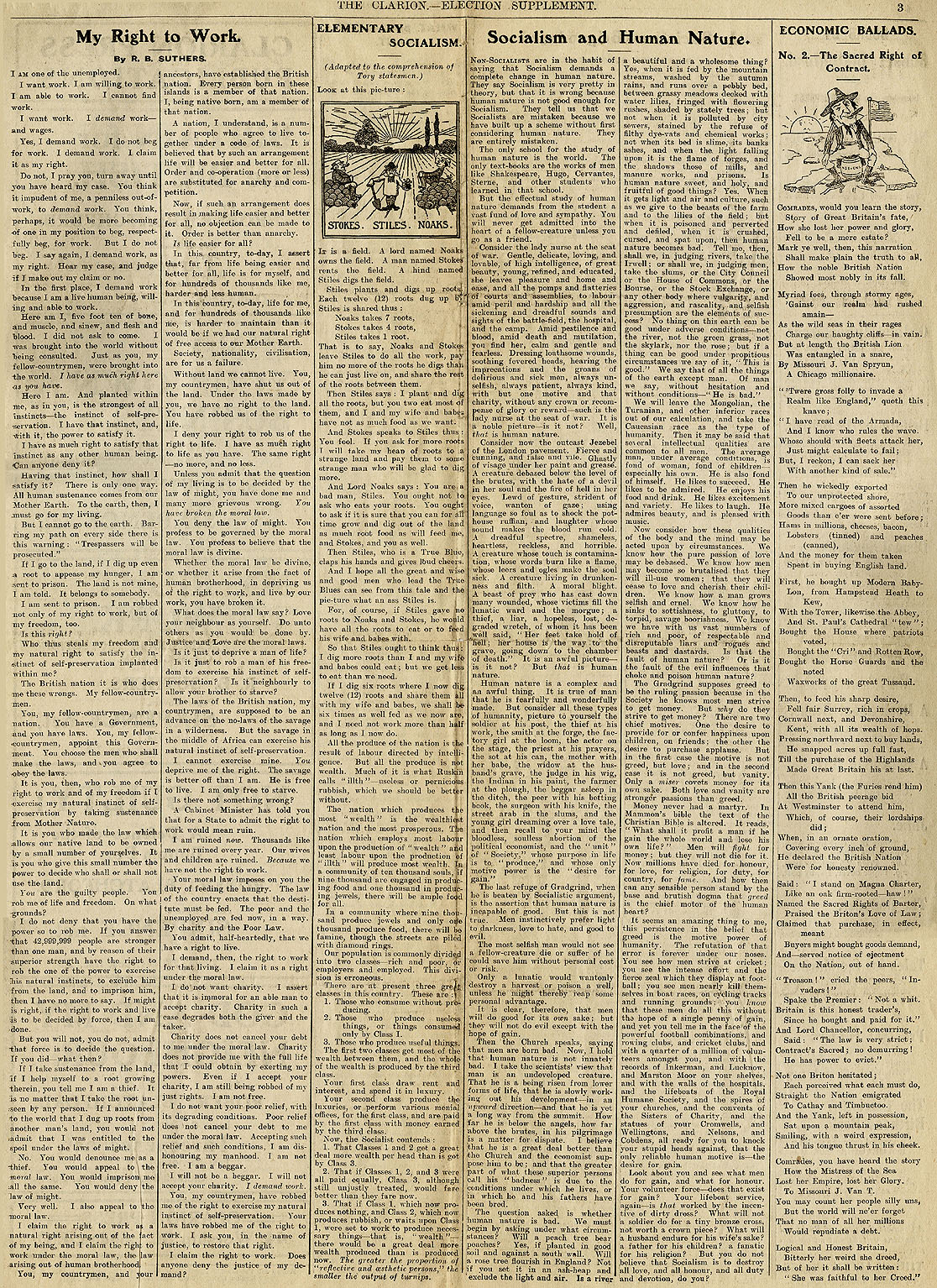 RAD159, The Clarion, Election Supplement