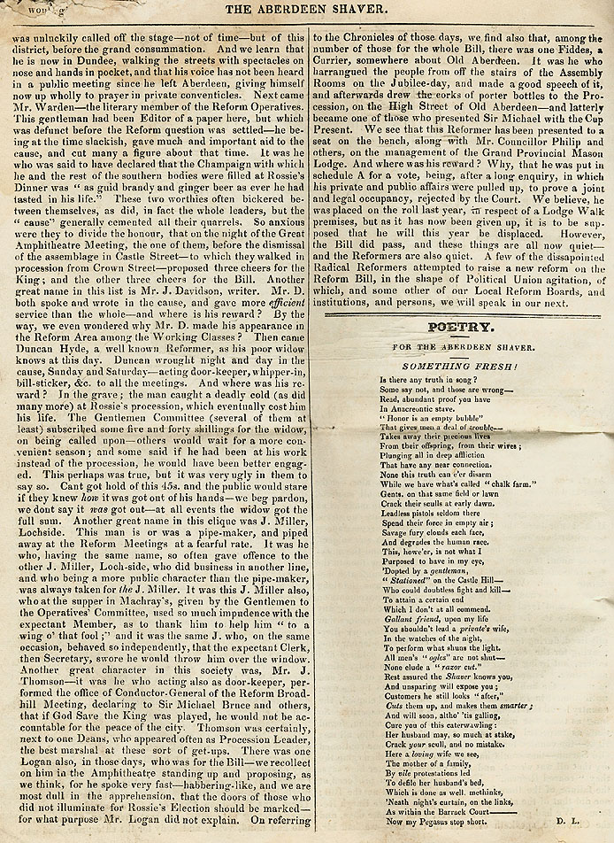 RAD162, The Aberdeen Shaver