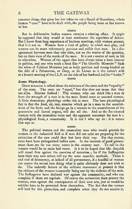 RAD169, Should Women Have the Parliamentary Vote?